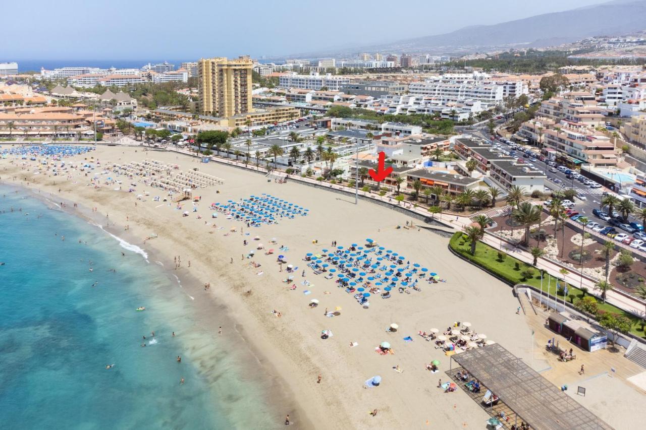 Frontline Playa Las Vistas With Pool, Parking, Sea Los Cristianos  Exterior photo