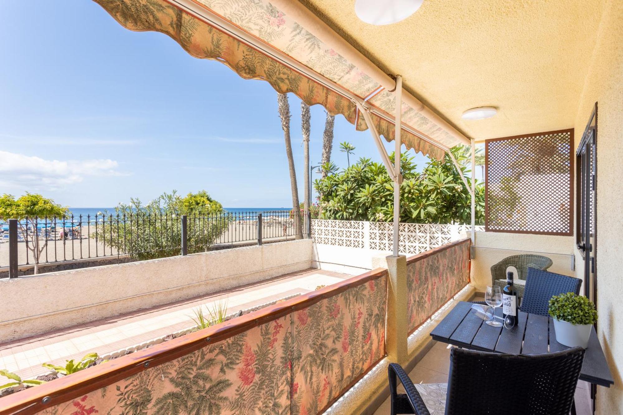 Frontline Playa Las Vistas With Pool, Parking, Sea Los Cristianos  Exterior photo