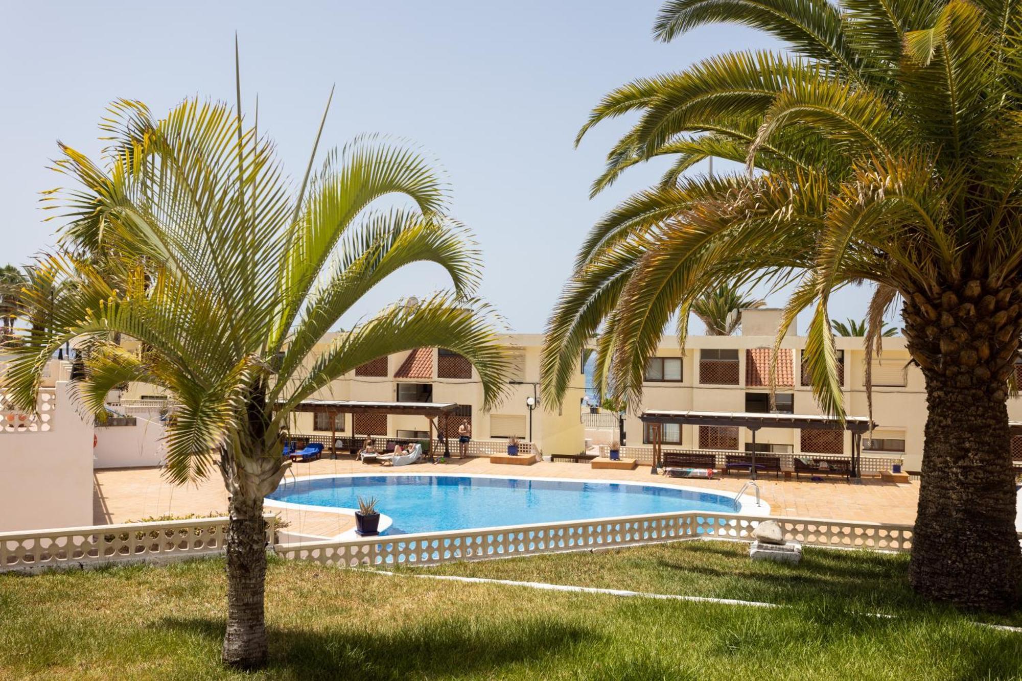 Frontline Playa Las Vistas With Pool, Parking, Sea Los Cristianos  Exterior photo